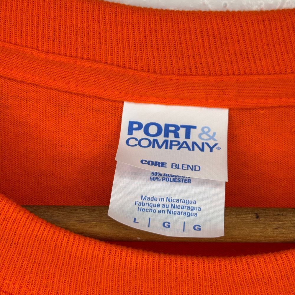 OSU Oklahoma State Cowboys Pistol Pete Graphic T-Shirt Orange College Sports Tee - Picture 3 of 5